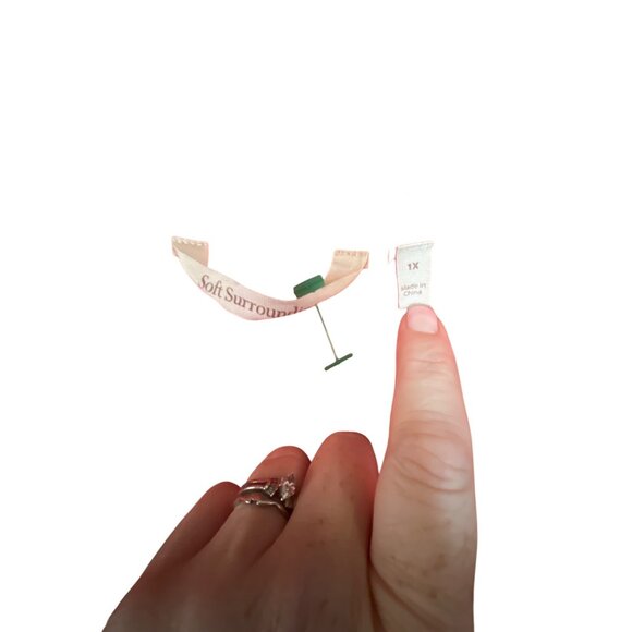 Soft Surroundings Womens Layered Coral Blouse 1X - Picture 2 of 4